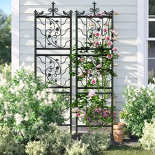 2Pcs Heavy Duty Metal Garden